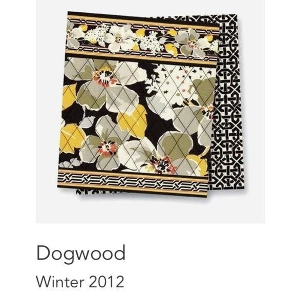 VERA BRADLEY Magnolia Little Lizzy Crossbody Black Yellow White - Picture 12 of 17